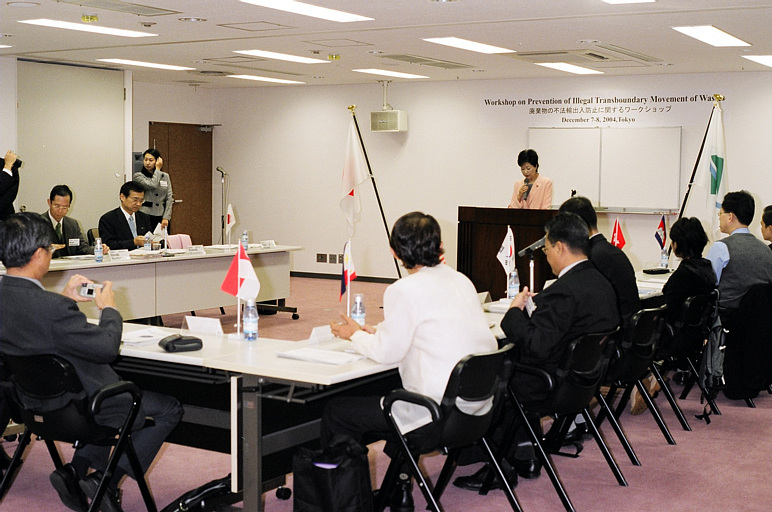 小池大臣挨拶（写真）