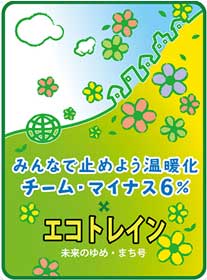 チーム・マイナス６％ステッカー