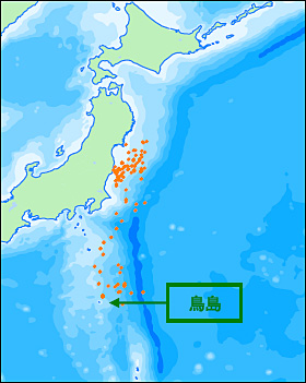 イメージ　図２：抱卵期の採餌行動域（2008年12月）