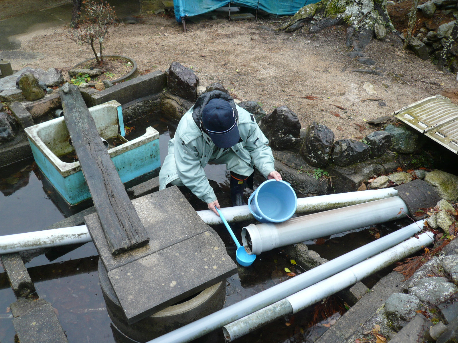 毎月の採水状況の例（広野町）　　