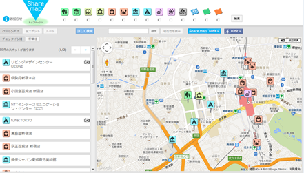 シェアマップ