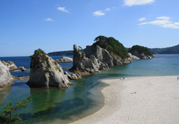 Jodogahama beach