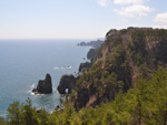 北山崎の風景