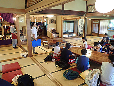 宿坊②：戸隠にはなぜ宿坊がたくさんあるのか、精進料理ってどんな料理か、色んなことを学びました。