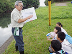 宍道湖の水草や湖底の環境についてお話を伺いました。