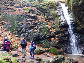 御岳山の水はとてもきれいでした。