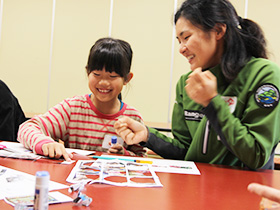 気づいたことをまとめる学習シートも、書きたいことがいっぱい。