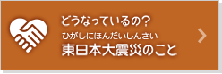 づなっているの？東日本大震災のこと