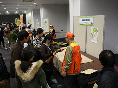 模擬銃展示（愛知県会場）