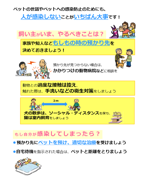 環境省 新型コロナウイルス関連情報 動物の愛護と適切な管理