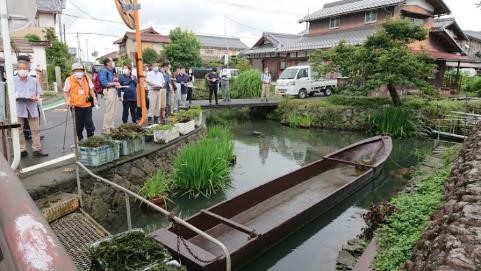 湖辺の郷伊庭のガイドウォーク