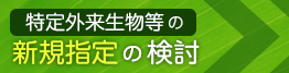 特定外来生物等の新規指定の検討