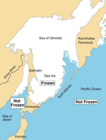 drift ice map