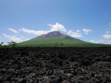 焼走り熔岩流