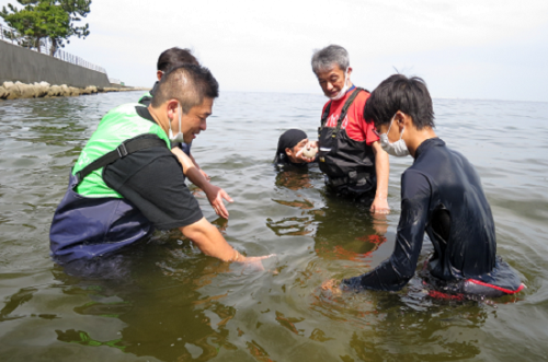 森林の保護・保全活動「山の森づくり。海の森づくり。」