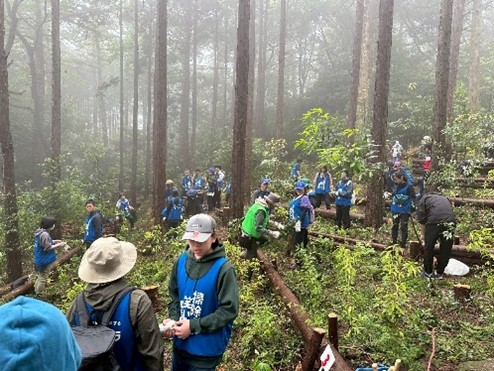 第19回筑波山水源の森づくり
