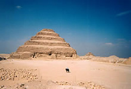 エジプトの砂漠
