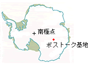 ボストーク基地地図