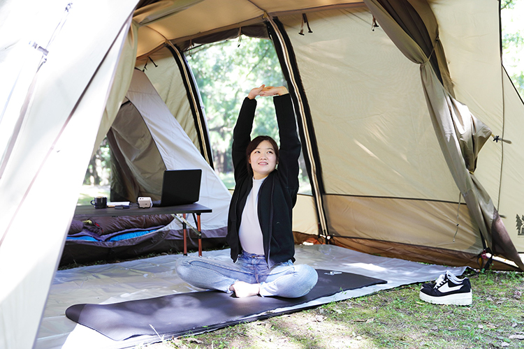 スーツを脱いで仕事しよう ワーケーションキャンプ | 国立公園に、行っ