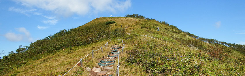 【写真】登山初心者も挑戦　西別岳コース