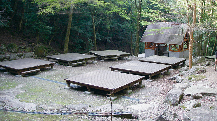 【写真】成川渓谷キャンプ場