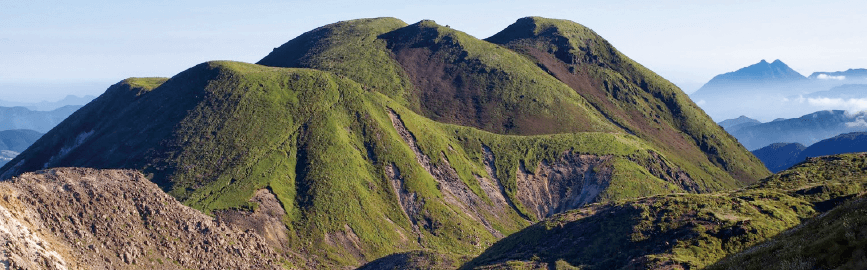 【写真】三俣山コース