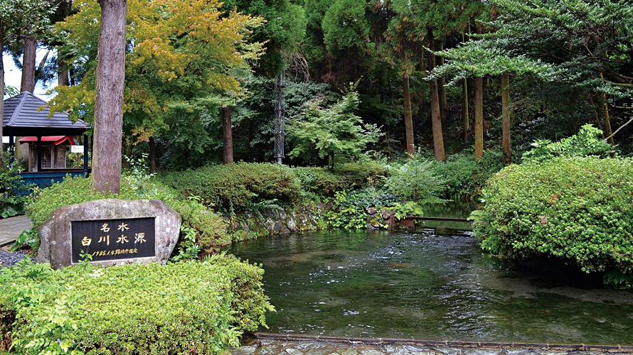 【写真】白川水源等の湧水群