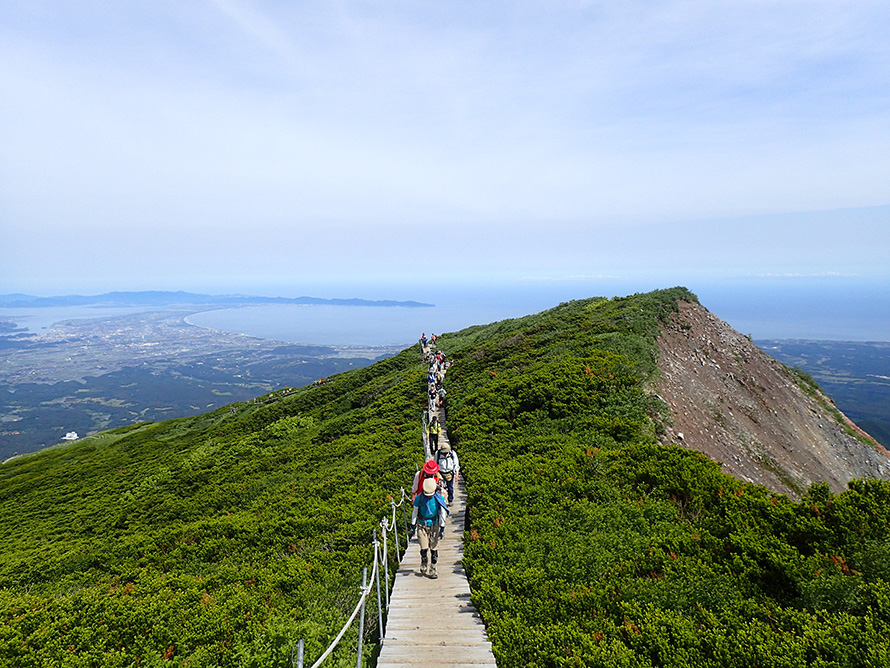 【写真】大山登山