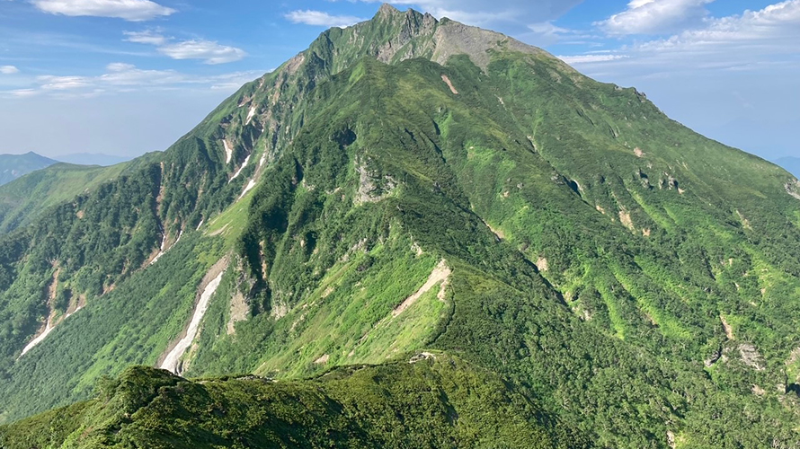 【写真】ニペソツ山