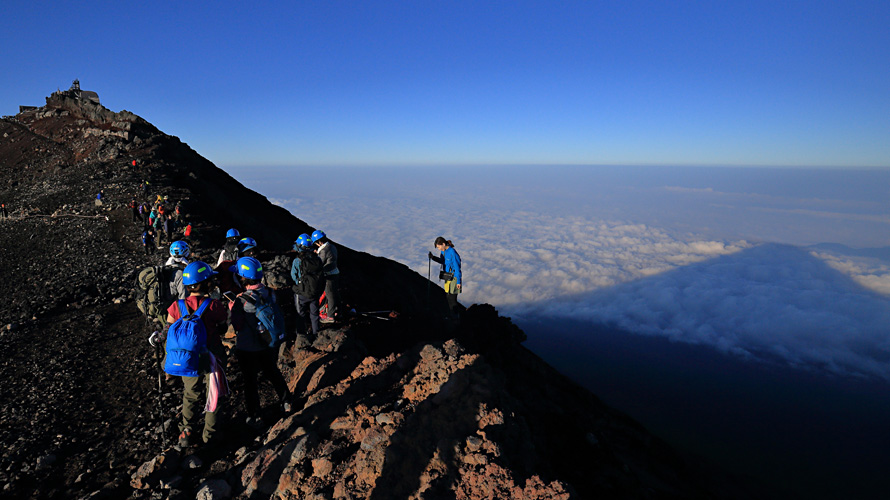 【写真】富士登山