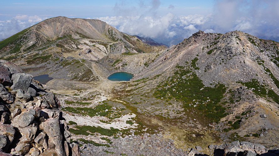 【写真】白山の火口湖