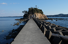 矢取島の写真