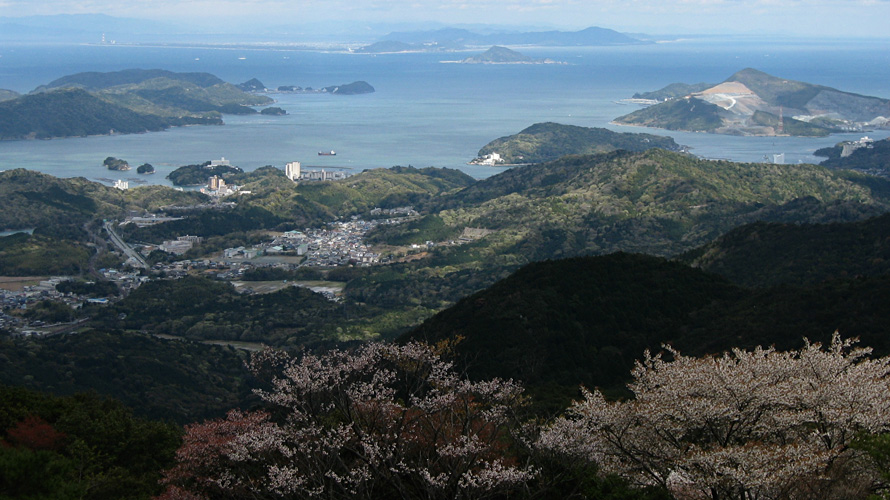 【写真】朝熊山展望台