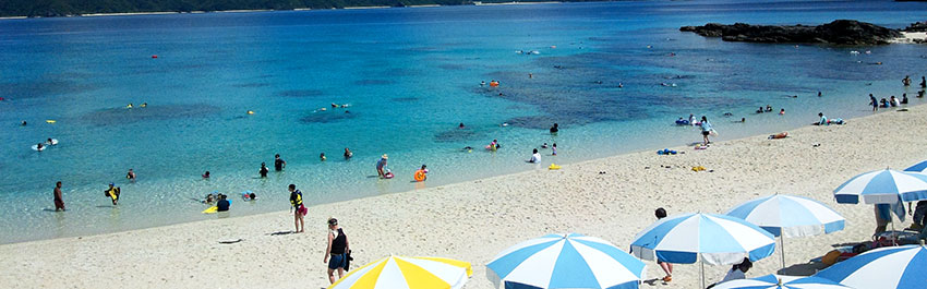 【写真】座間味島・阿嘉島海水浴のんびりコース