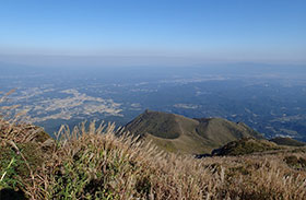 高千穂峰からの眺望の写真