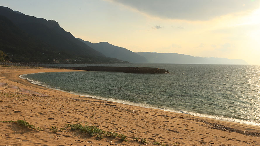 【写真】ゴールドビーチ　大浜海水浴場