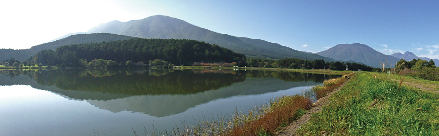【写真】霊仙寺湖「北信五岳を一望」コース