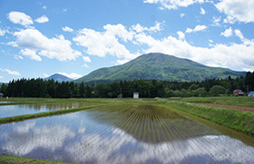 生業と悠久の風景を感じる、田園地帯の写真