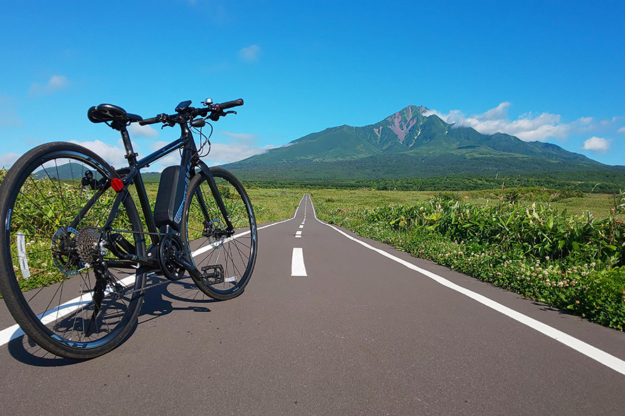 【写真】利尻島サイクリング