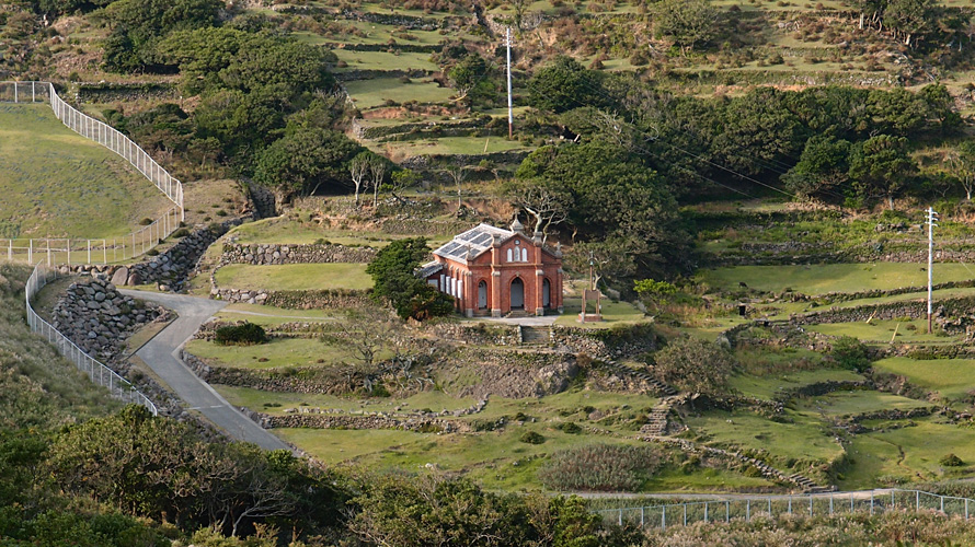 【写真】世界文化遺産野崎島の潜伏キリシタン集落跡