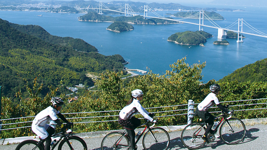 【写真】しまなみ海道サイクリング