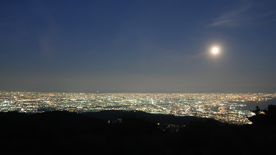 【写真】六甲山の夜景