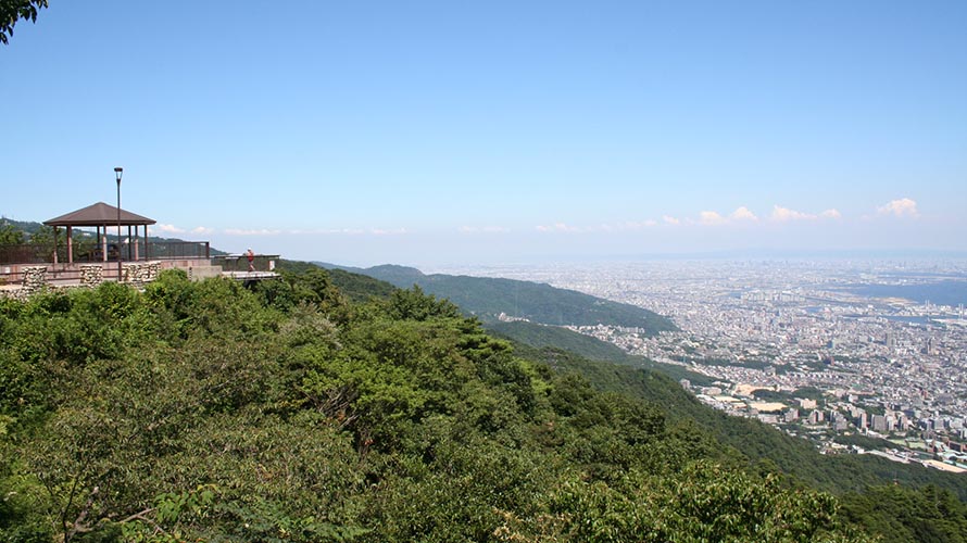 【写真】六甲山系　掬星台（きくせいだい）