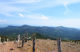 八甲田最高峰からの360°の展望の写真