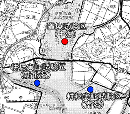 実証試験区位置図