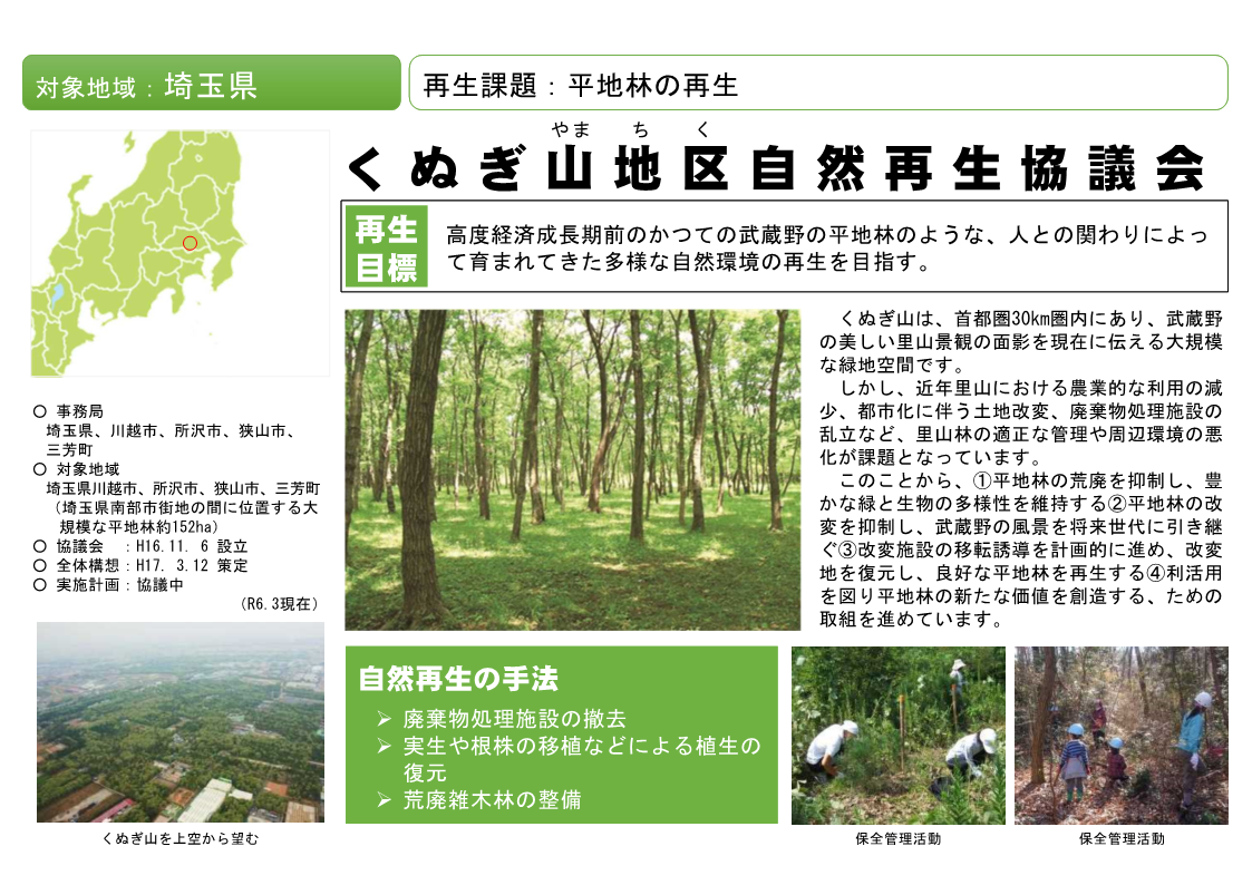 くぬぎ山地区自然再生協議会PDF