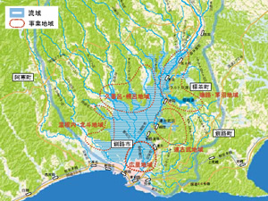 5つのパイロット事業対象地域
