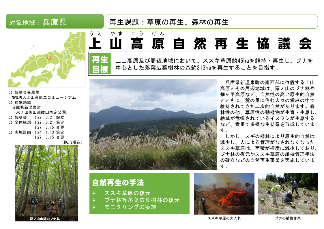 上山高原自然再生協議会