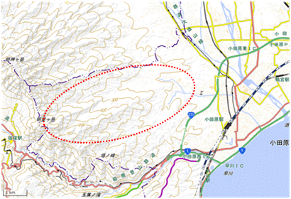 久野 位置図