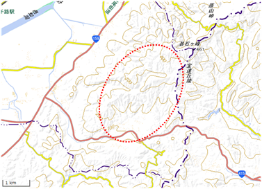 神子原地区 位置図